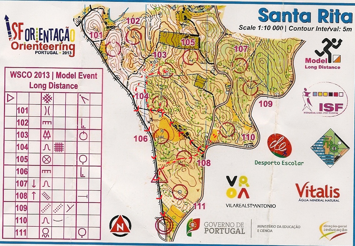 World School Orienteering Championships 2013 (16-04-2013)